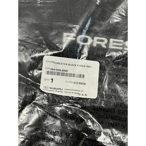 Subaru Forester  Black Carpet Floor Mat Set 4pc Genuine J501SSJ000 New